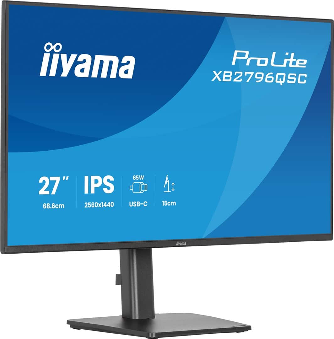 Monitor IIYAMA XB2796QSC-B1 27" QHD LED — zdjęcie 1 z 8