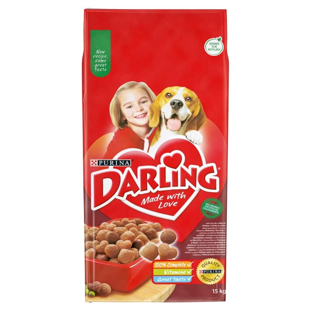 Karma sucha PURINA NESTLE Darling Wołowina i Warzywa (15 kg)