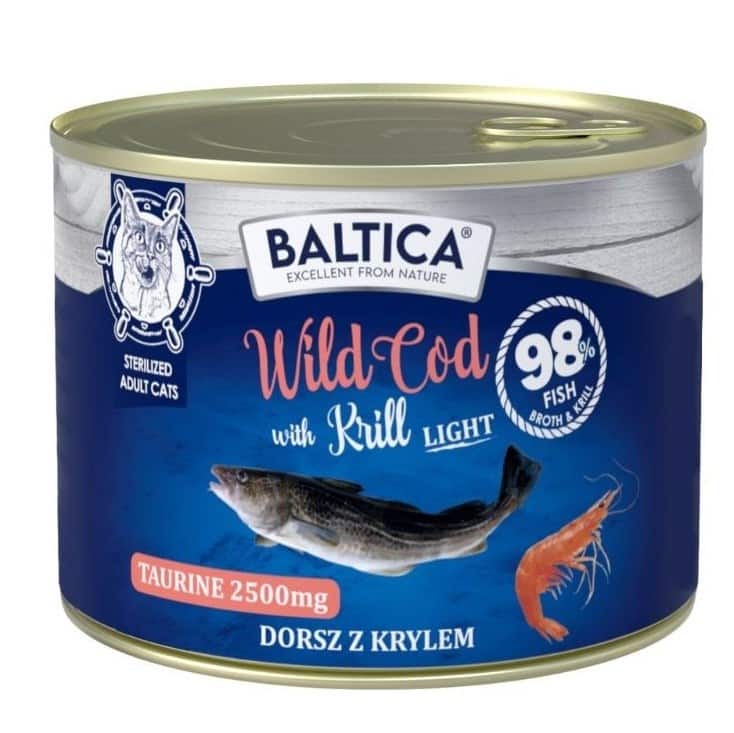 Mokra karma dla psa Baltica Excellent Łosoś z krylem 185g — zdjęcie 1 z 3