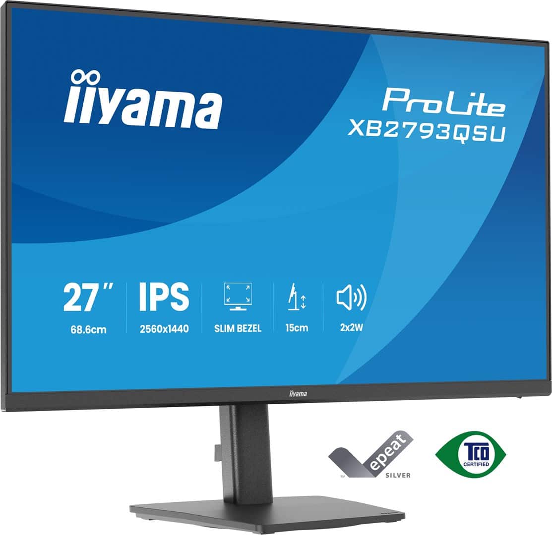 Monitor IIYAMA XB2793QSU-B1 27" QHD LED — zdjęcie 1 z 8