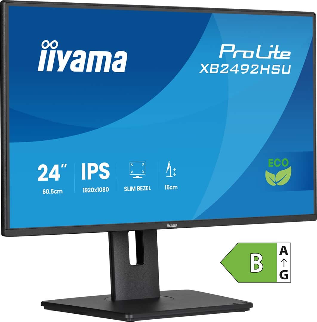 Monitor IIYAMA XB2492HSU-B1 23,8" 120Hz LED — zdjęcie 1 z 8