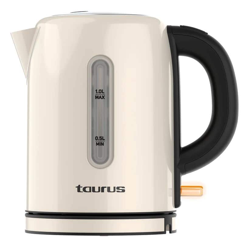 Czajnik elektryczny Taurus Vintage Compact 1l, kremowy — zdjęcie 1 z 6