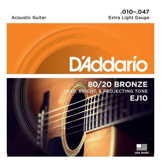 Struny do gitary akustycznej D'Addario EJ10 — zdjęcie 1 z 2