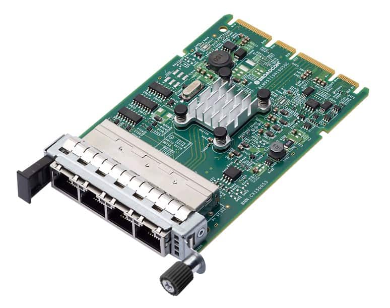 Karta sieciowa Broadcom 4x1GbE RJ45 OCP 3.0 PCIe 3.0 x4 BCM95719N1905C