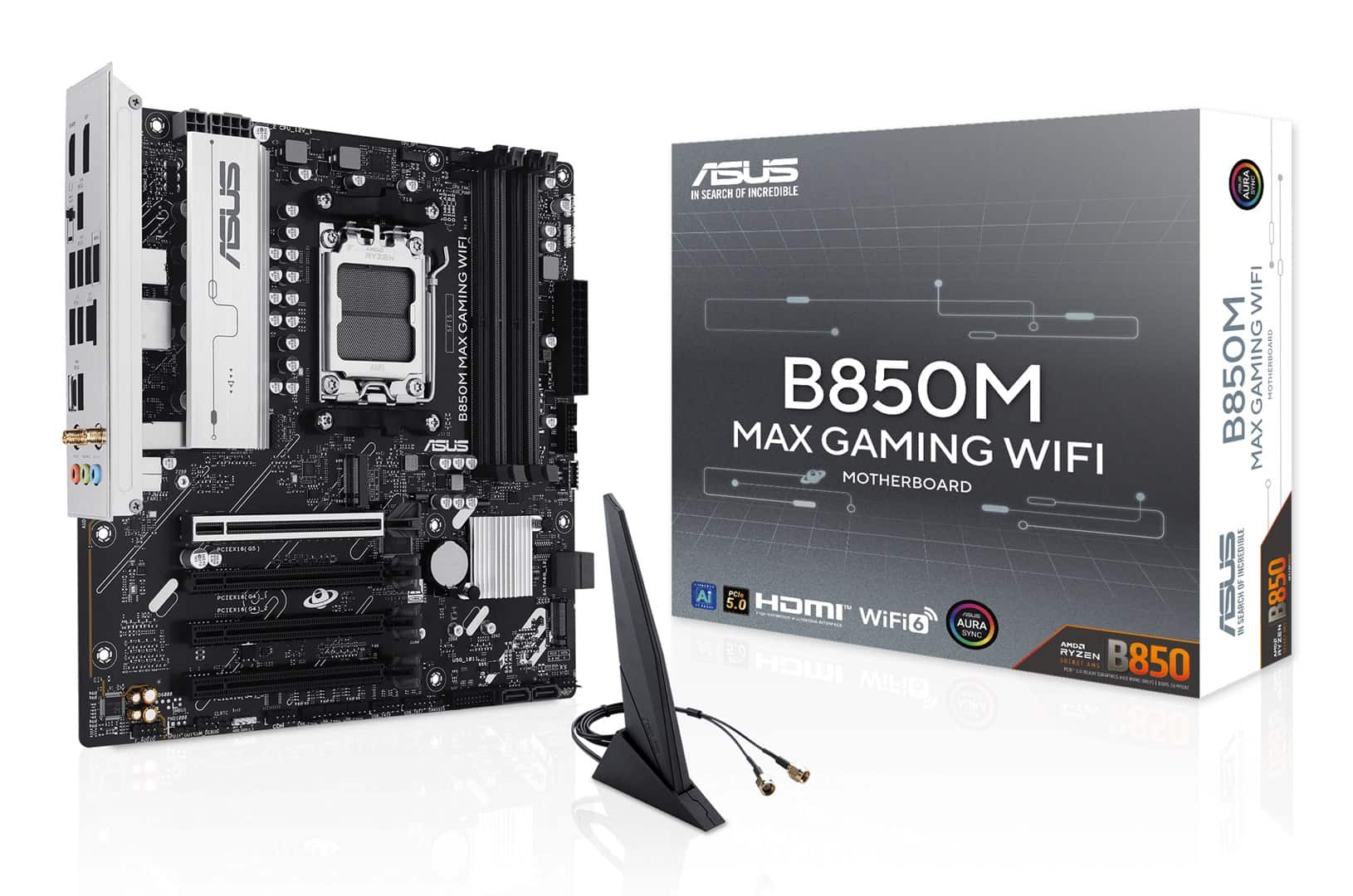 Płyta główna ASUS B850M MAX Gaming Wi-Fi — zdjęcie 1 z 7