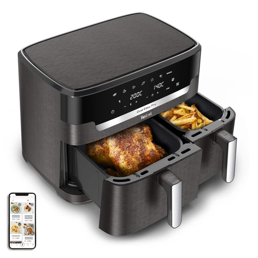 Frytownica beztłuszczowa Tefal DualEasy EY942HE0 — zdjęcie 1 z 8