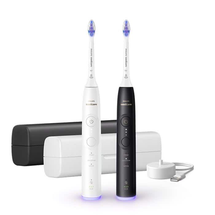 Szczoteczka elektryczna PHILIPS HX7419/01 z zestawem końcówek — zdjęcie 1 z 6