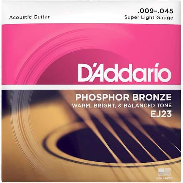 Struny do gitary akustycznej D'Addario EJ23 — zdjęcie 1 z 2