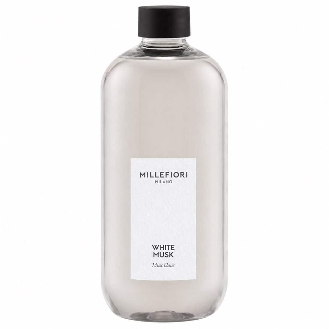 Płyn do dyfuzorów Millefiori White Musk 500 ml — zdjęcie 1 z 3