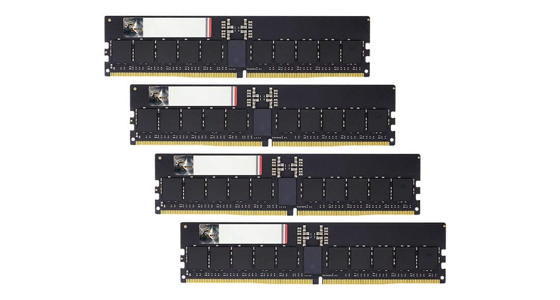 Pamięć serwerowa G.SKILL Zeta G5 NEO DDR5 4x32GB 6400MHz CL32 ECC-R — zdjęcie 1 z 2