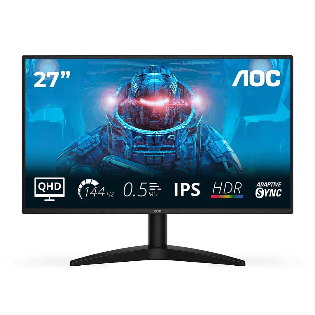 Monitor AOC LED 27" Q27B36X 144Hz - Gamingowy — zdjęcie 1 z 8
