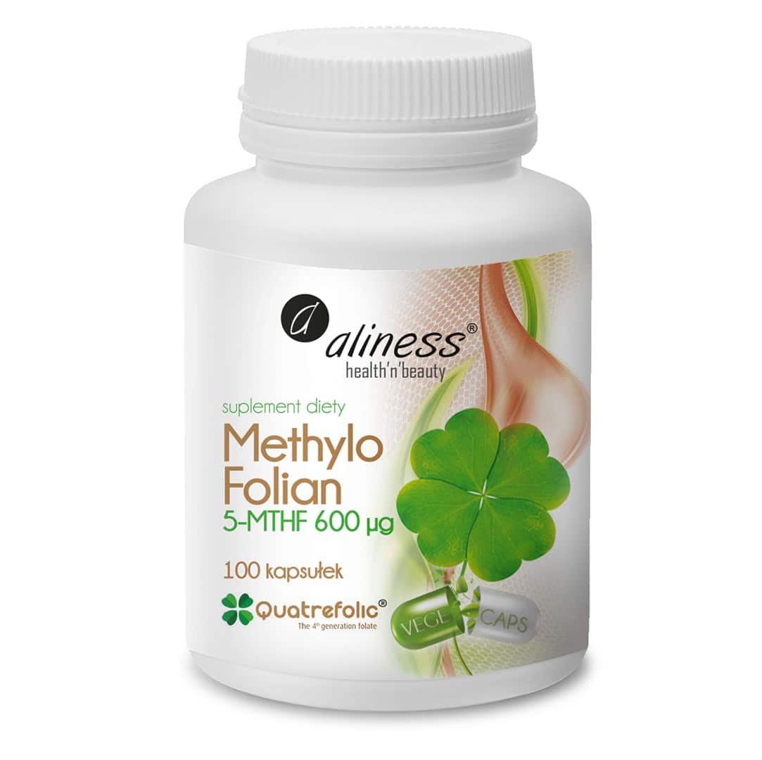 Aliness MethyloFolian 600mcg x 100 VEGE kaps.