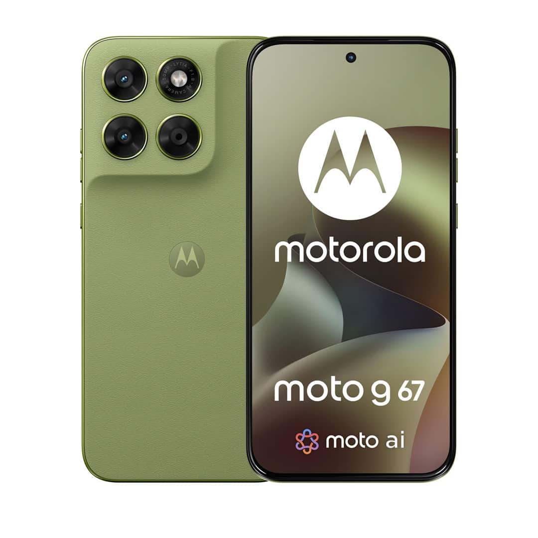 Smartfon Motorola Moto G67 5G 8/128GB PANTONE Nile — zdjęcie 1 z 8