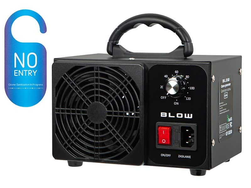 Oczyszczacz powietrza BLOW OZ-04 czarny, ozonator 60 000 mg/h, 140W — zdjęcie 1 z 4