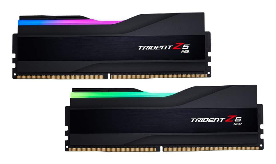 Pamięć DDR5 Dual Channel 48GB 6000MHz CL30-36 RGB Black - G.SKILL Trident Z5 — zdjęcie 1 z 5