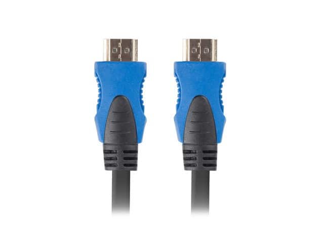 Kabel HDMI Lanberg CA-HDMI-20CU-0018-BK (HDMI męski - HDMI męski, 1,8m, czarny) — zdjęcie 1 z 2