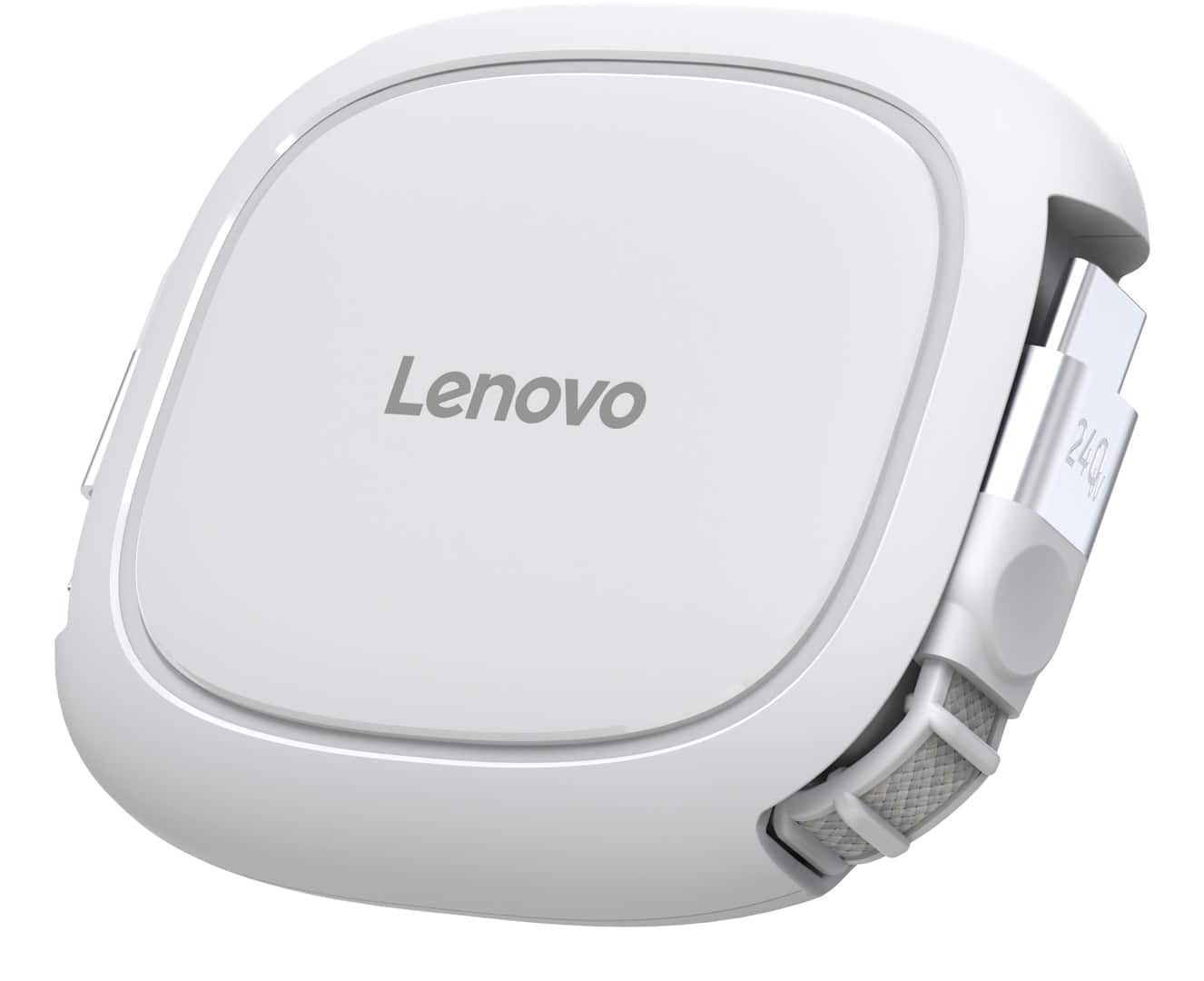 Kabel zasilający Lenovo GX91V57059 240W USB-C biały — zdjęcie 1 z 5