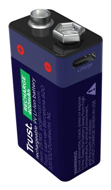 Akumulator USB-C 9V TRUST [ładowalny] — zdjęcie 1 z 6