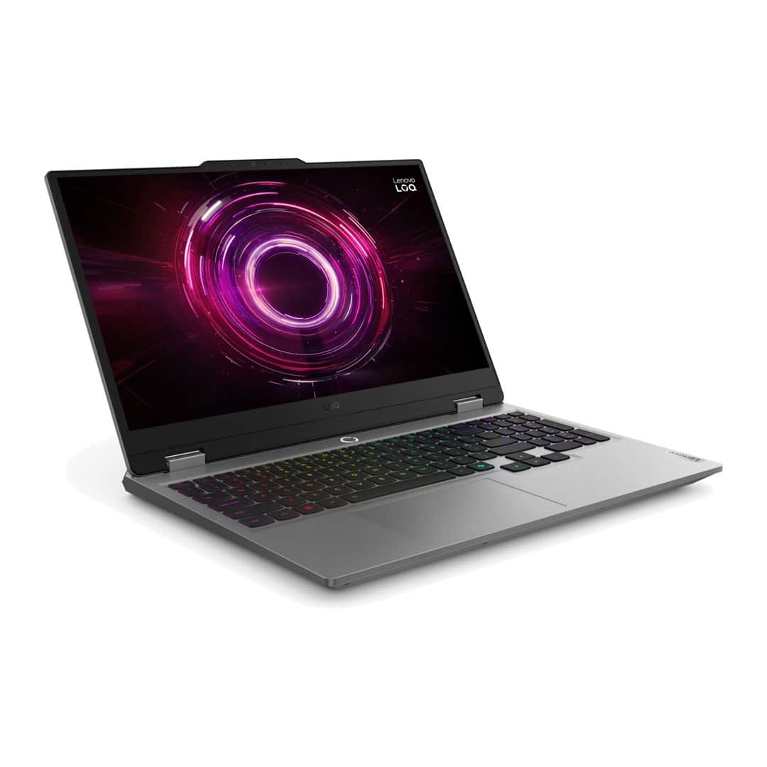 Laptop gamingowy Lenovo LOQ 15AHP10 Ryzen 7 5800H 15,6" FHD IPS 144Hz 16GB DDR5 5600 SSD 512GB GeForce RTX 5050 8GB Win11 Luna Grey — zdjęcie 1 z 8