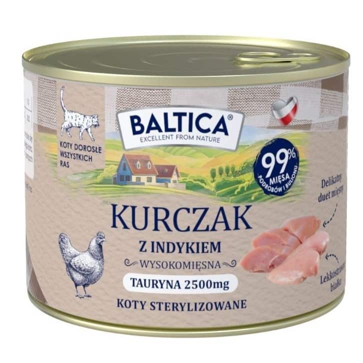 Karma mokra dla kota dorosłego BALTICA SMAKI REGIONÓW z kurczakiem 185g — zdjęcie 1 z 2