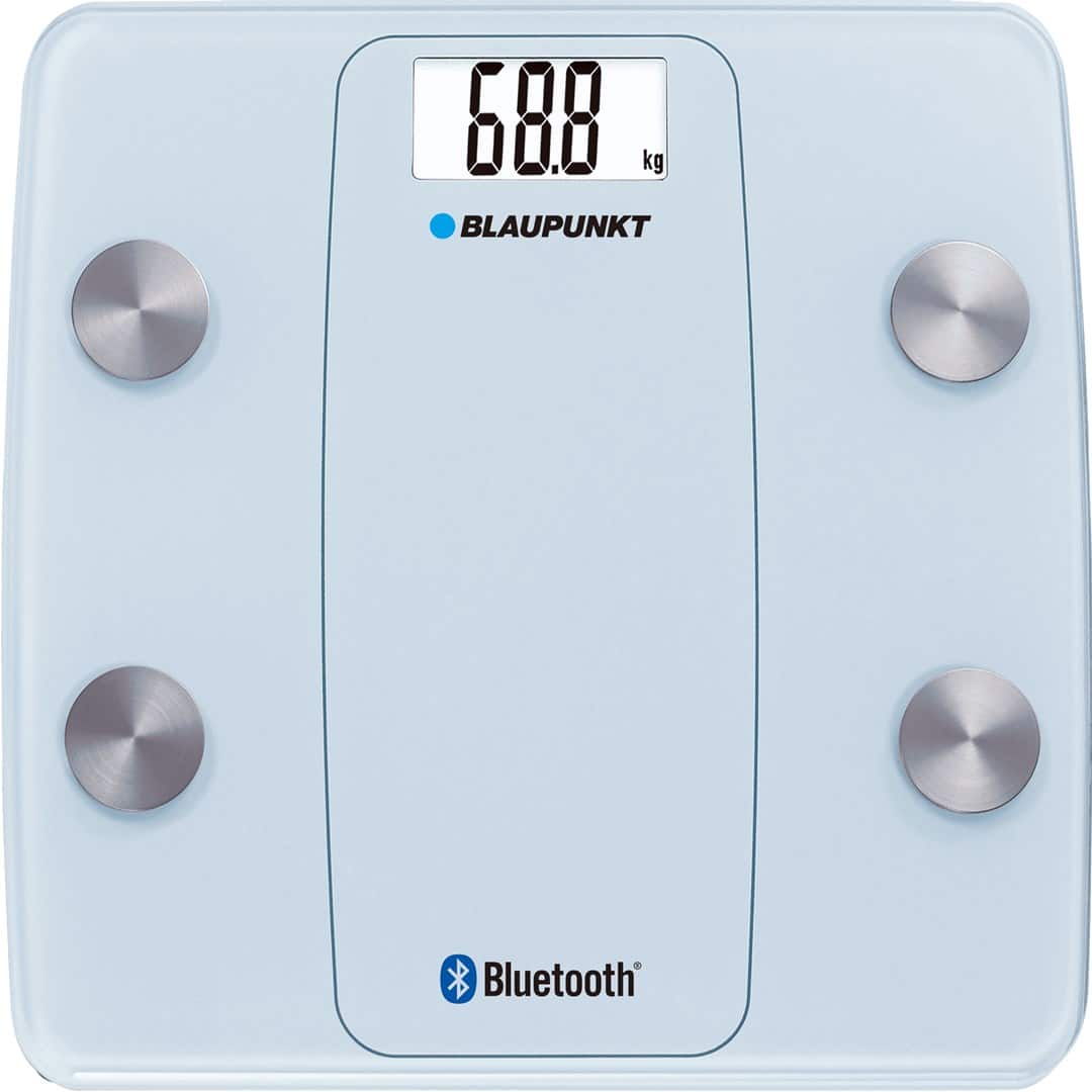 Waga łazienkowa Blaupunkt BSM711BT, biała, z Bluetooth — zdjęcie 1 z 2