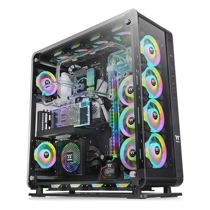 Obudowa komputerowa Thermaltake Core P8 Black z hartowanym szkłem — zdjęcie 1 z 6