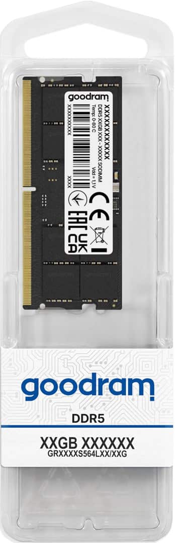 Pamięć SO-DIMM GoodRAM DDR5 8GB 5600MHz CL46 Retail — zdjęcie 1 z 4
