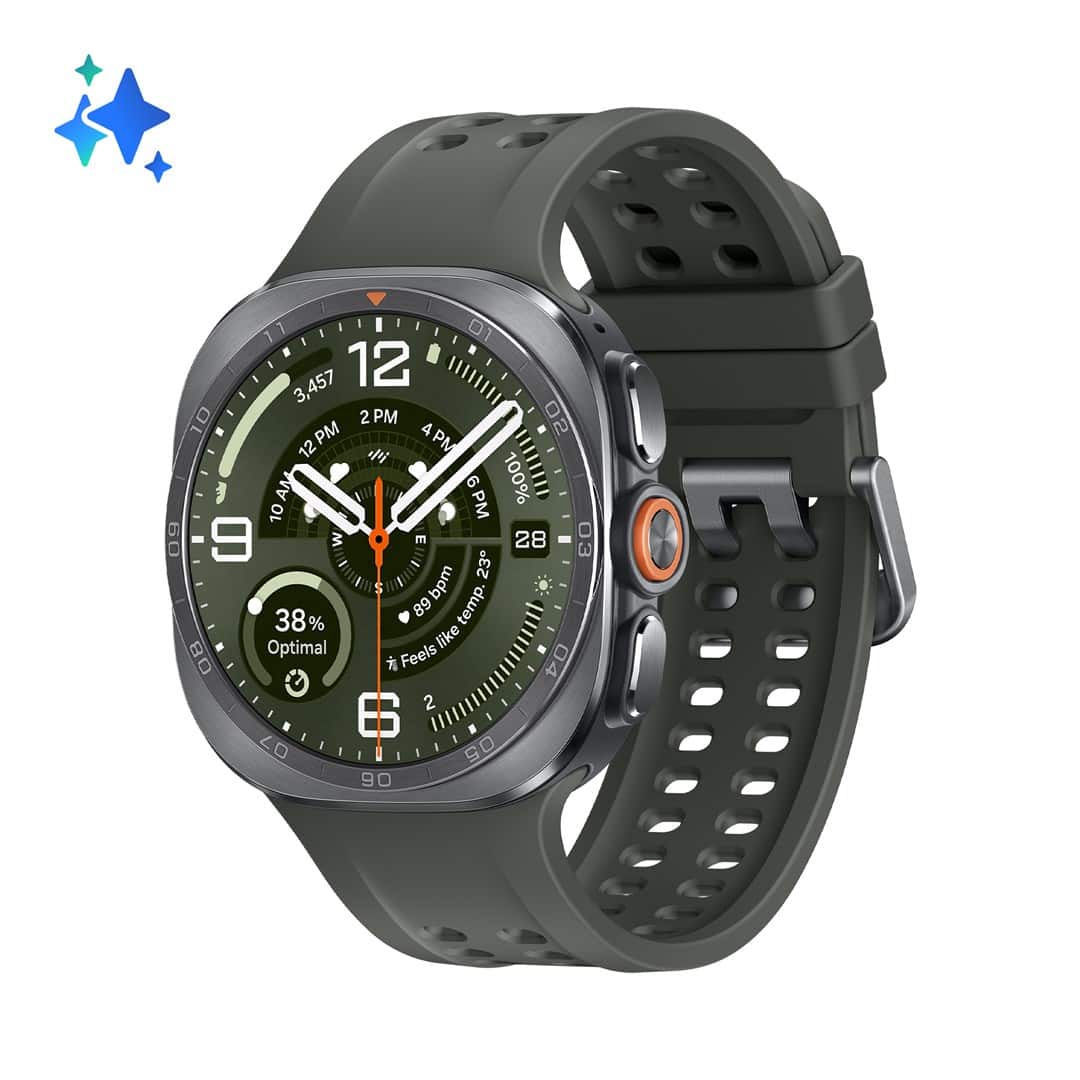 Smartwatch Samsung Galaxy Watch Ultra2 LTE (47 mm) Titanium Silver (model 2026) — zdjęcie 1 z 5