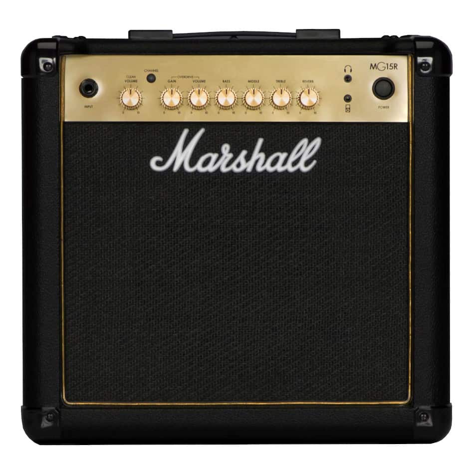 Wzmacniacz gitarowy Marshall MG15GR Gold 15W z reverbem — zdjęcie 1 z 2