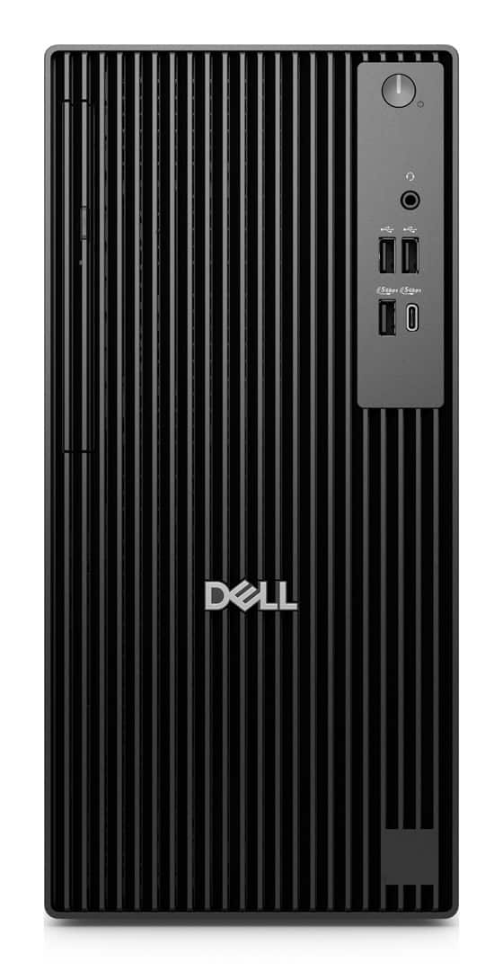 Komputer Biznesowy Dell Pro Tower QCT1255 z procesorem AMD Ryzen 5 8600G, 16GB pamięci DDR5 4800 MHz, 512GB SSD, kartą graficzną Radeon 760M, Wi-Fi — zdjęcie 1 z 4