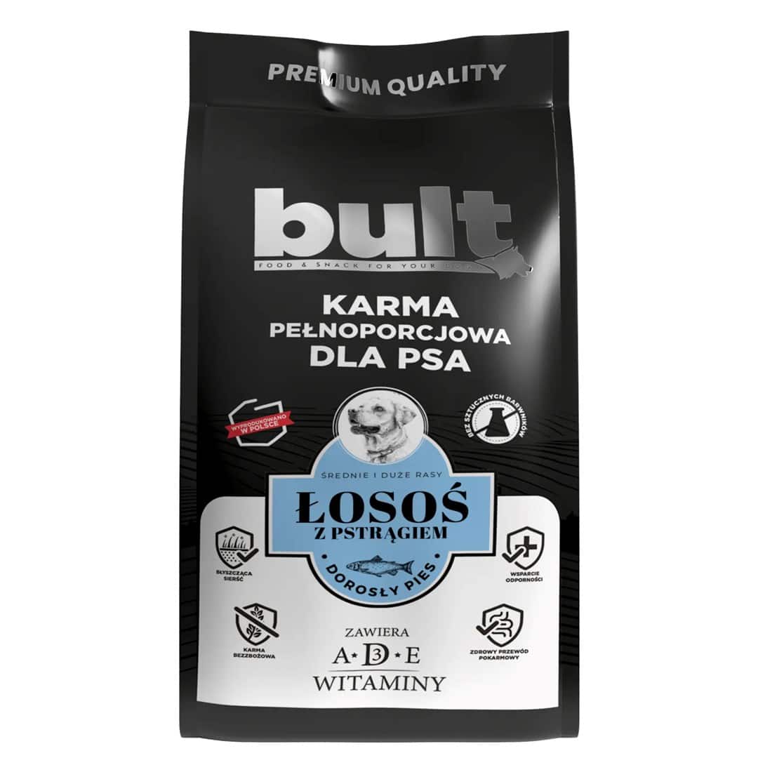 Karma sucha BULT dla psa z łososiem i pstrągiem 3kg — zdjęcie 1 z 3