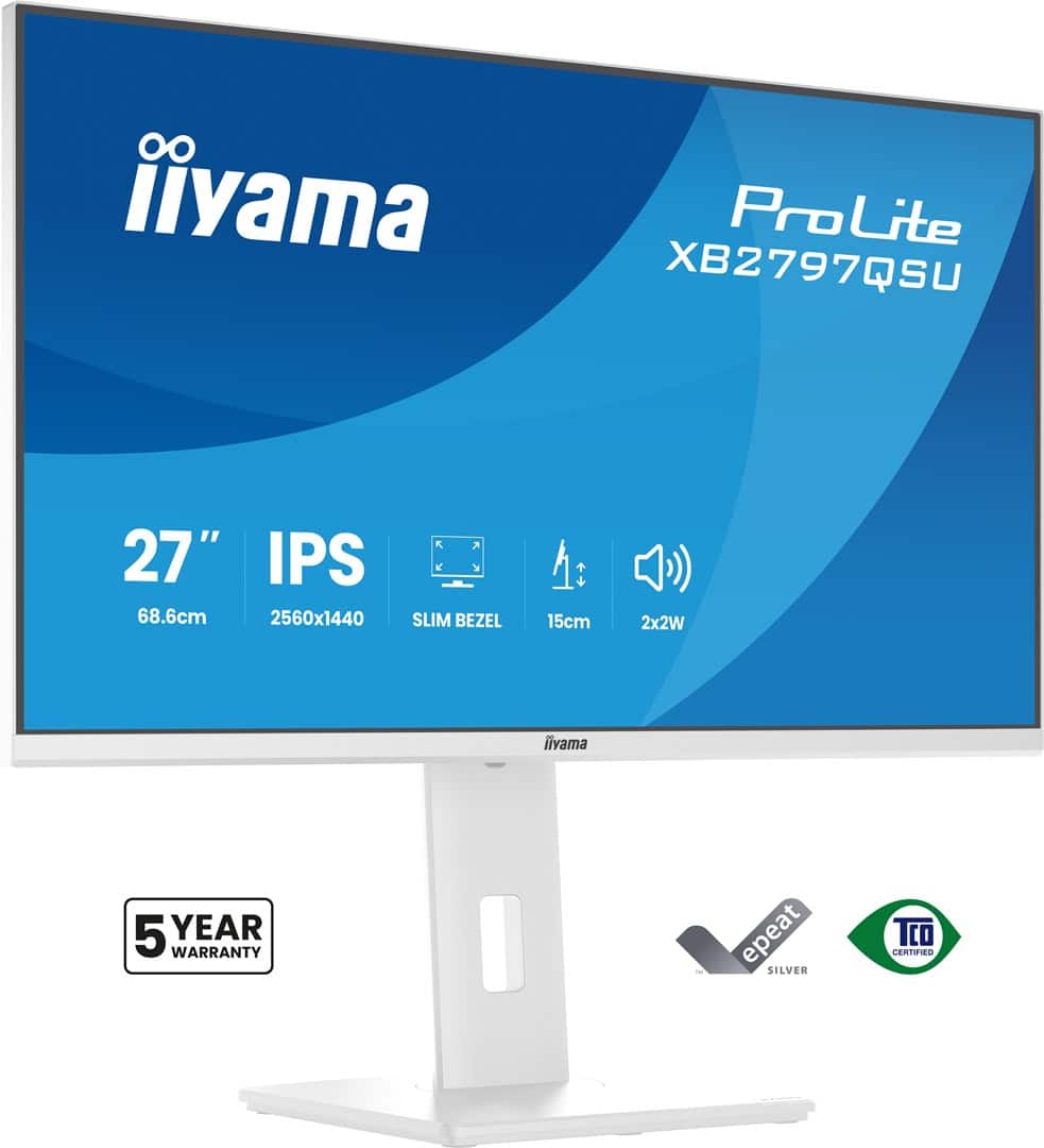 Monitor IIYAMA XB2797QSU-W1 27" QHD LED — zdjęcie 1 z 8