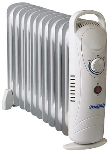 Grzejnik olejowy MESKO MS 7806 11 żeberek (1200W, biały) — zdjęcie 1 z 6