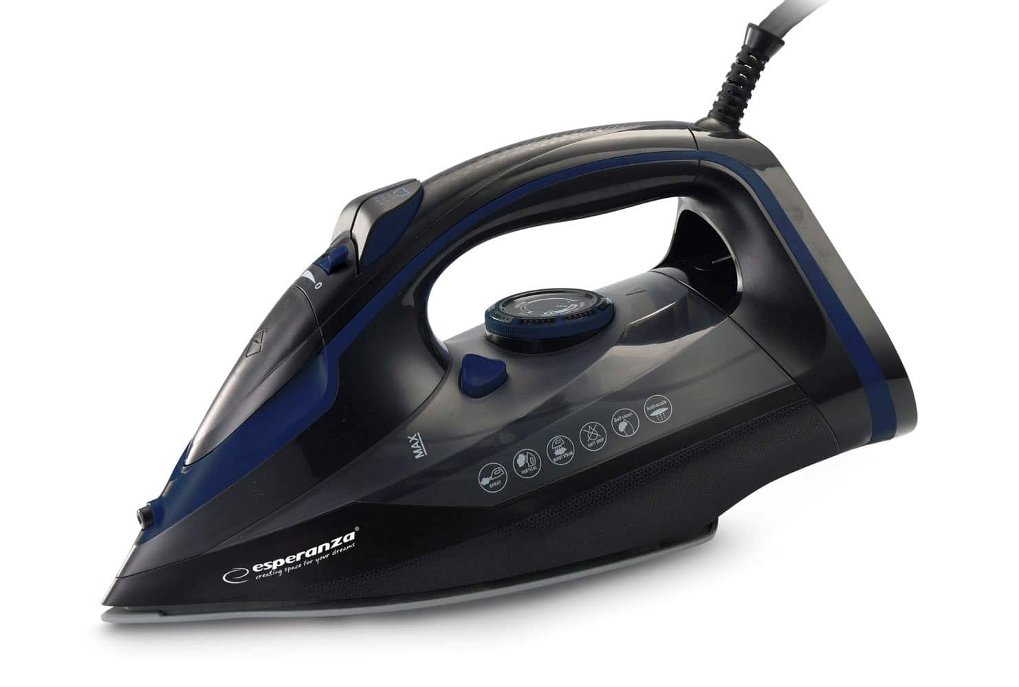 ESPERANZA ŻELAZKO PAROWE RAYON 2600W EHI012 — zdjęcie 1 z 8