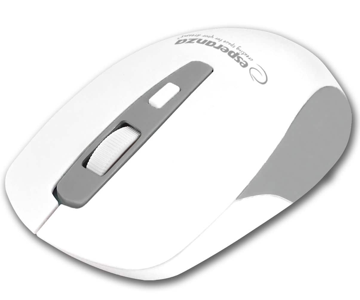 Mysz bezprzewodowa Esperanza Sargas 4D, biała, Bluetooth EM130W — zdjęcie 1 z 2