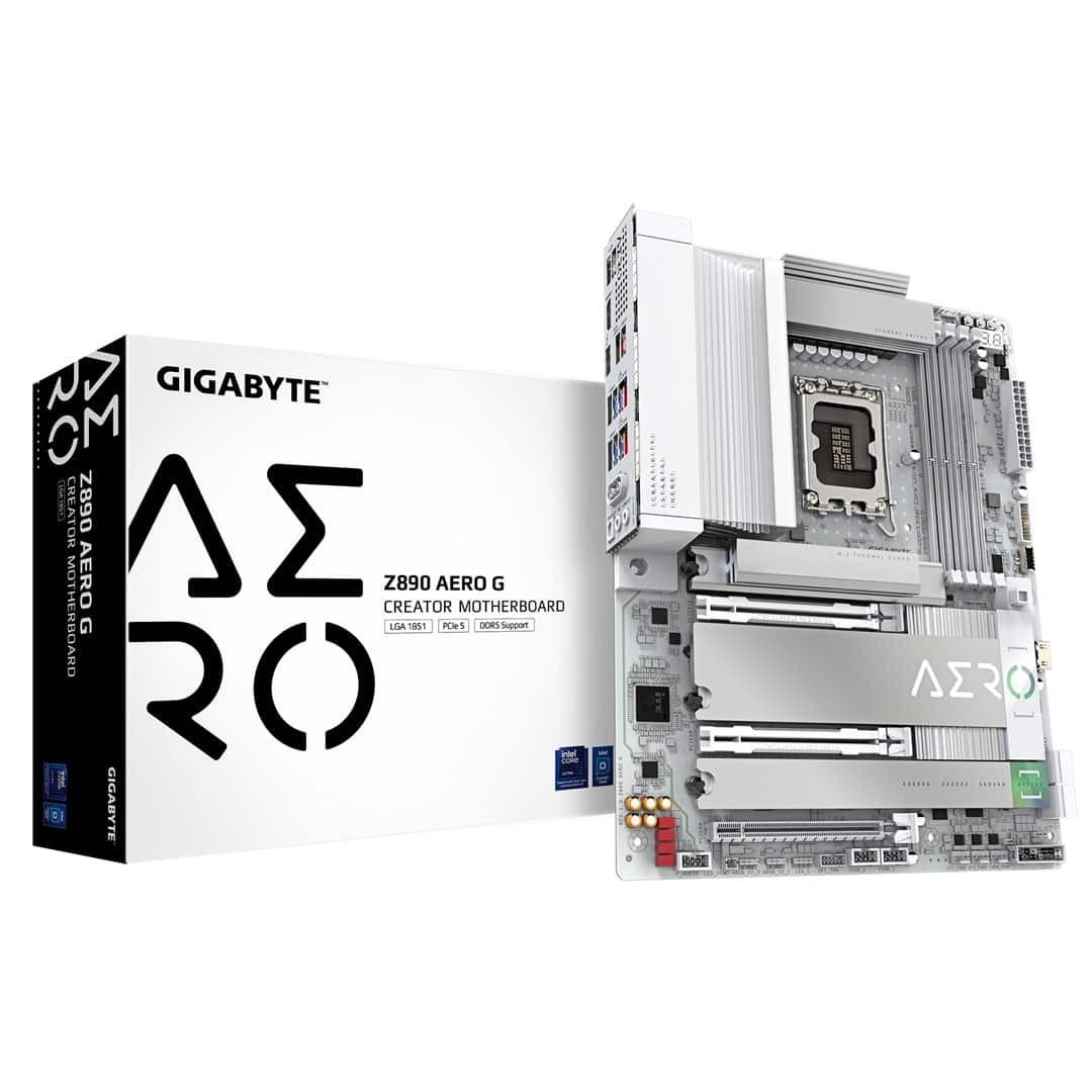 Płyta główna Gigabyte Z890 AERO G - LGA 1851, ATX, Wi-Fi 6, 2.5 GbE, DDR5 — zdjęcie 1 z 5