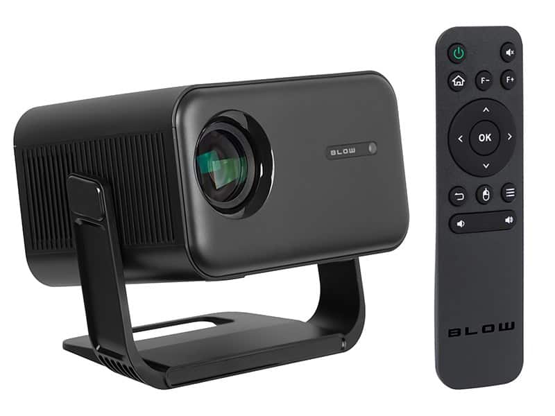 Przenośny projektor BLOW AndroidTV FullHD MaxView, czarny — zdjęcie 1 z 7