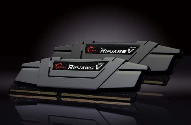 Pamięć DDR4 G.SKILL RIPJAWS V 3200 MHz 16 GB (2x8 GB) CL16 Szara — zdjęcie 1 z 3