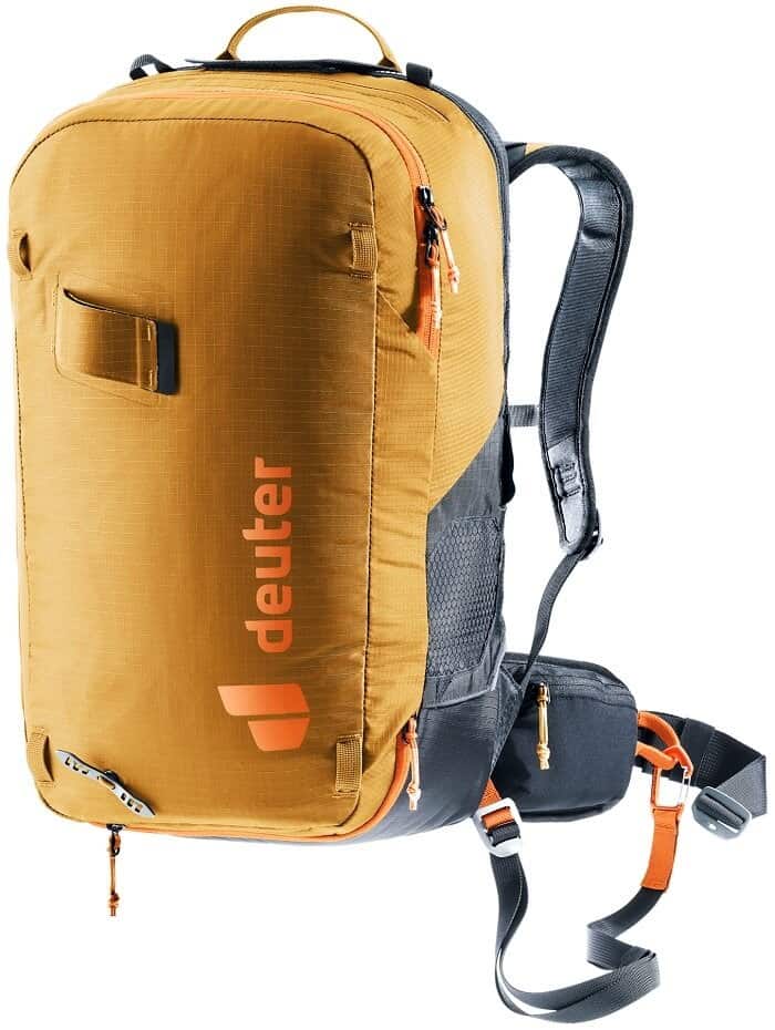 Plecak Deuter Alproof Lite 20 SL - cynamonowy/czarny + Kosmetyczka Deuter Wash Center I, ciemnobrązowa/jasnoszara — zdjęcie 1 z 8