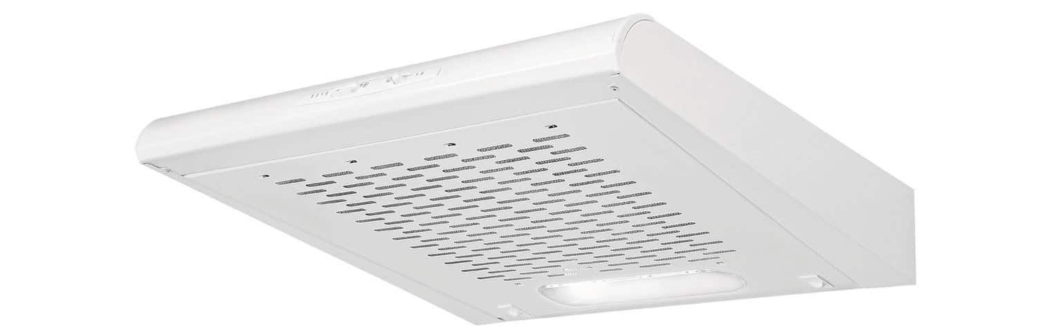 Okap podszafkowy MPM MPM-51-PX-68 50 cm, biały, z oświetleniem LED (OUTLET)