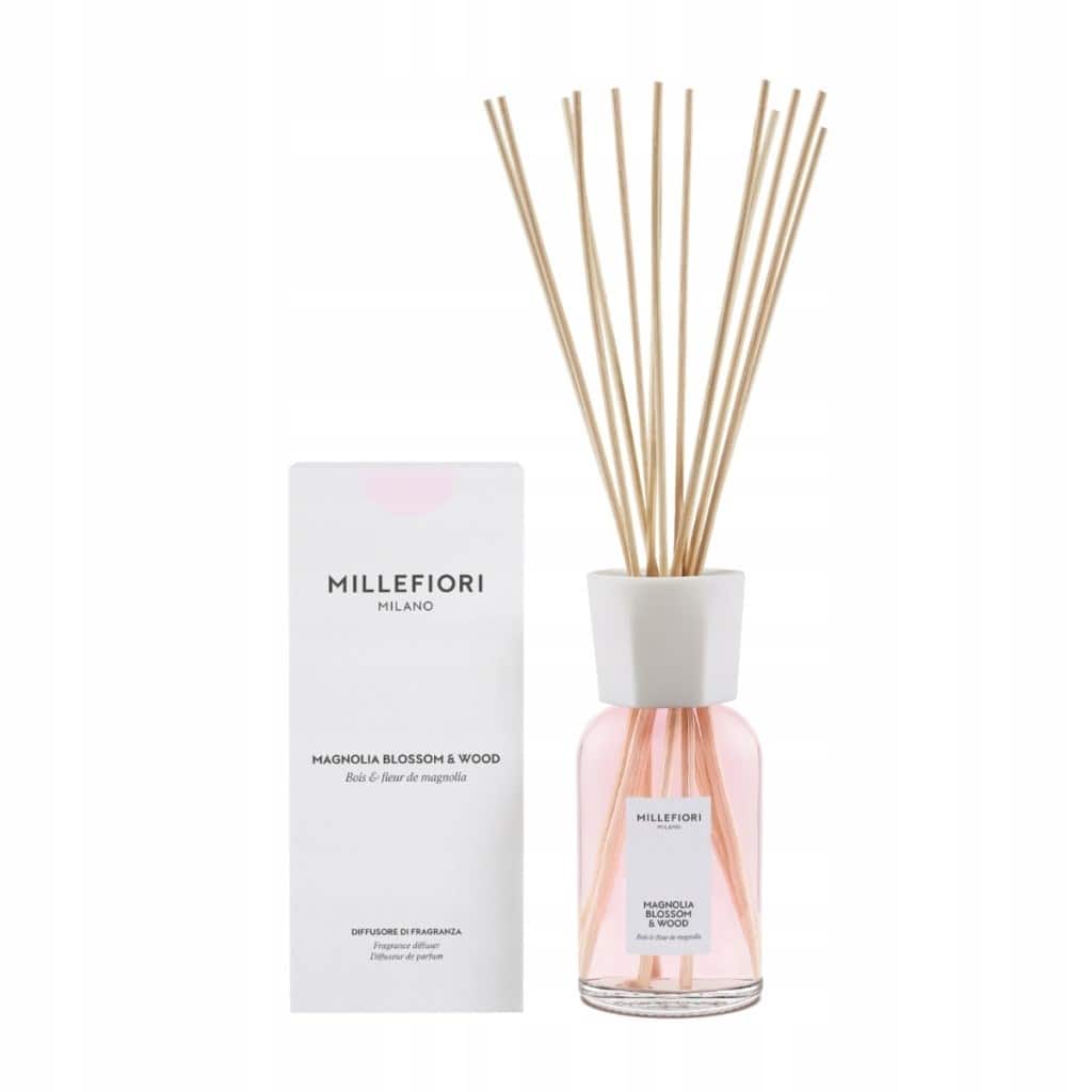Pałeczki zapachowe 500ml MAGNOLIA BLOSSOM & WOOD MILLEFIORI — zdjęcie 1 z 3