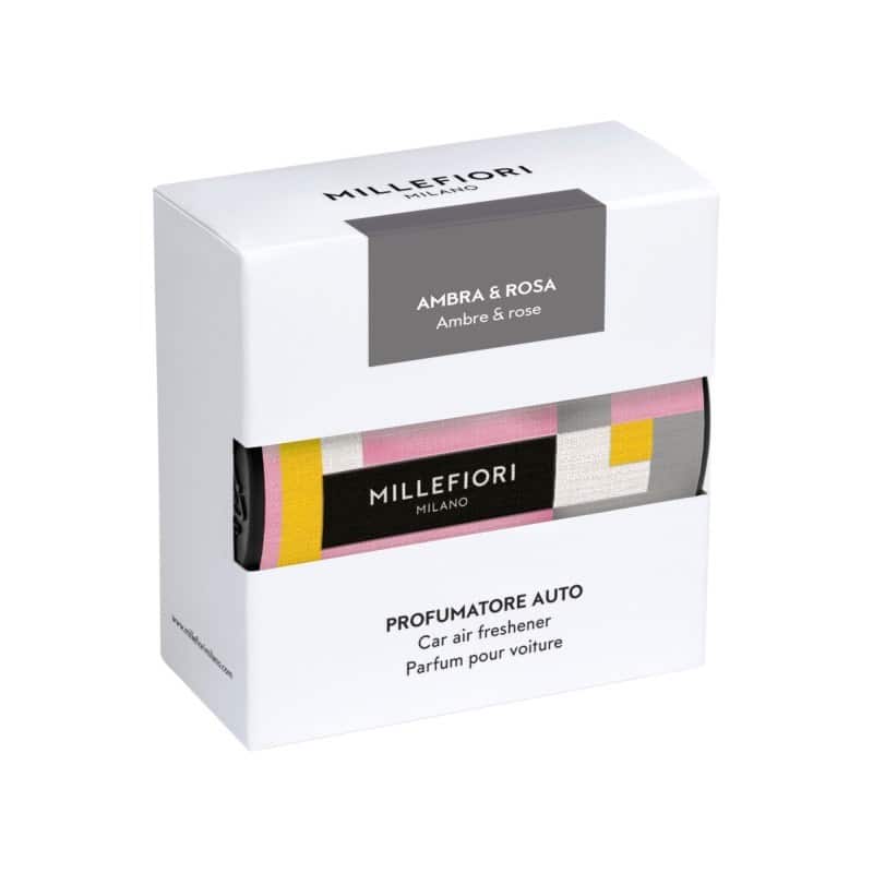 Odświeżacz do samochodu WHITE AMBRA & ROSA MILLEFIORI — zdjęcie 1 z 3