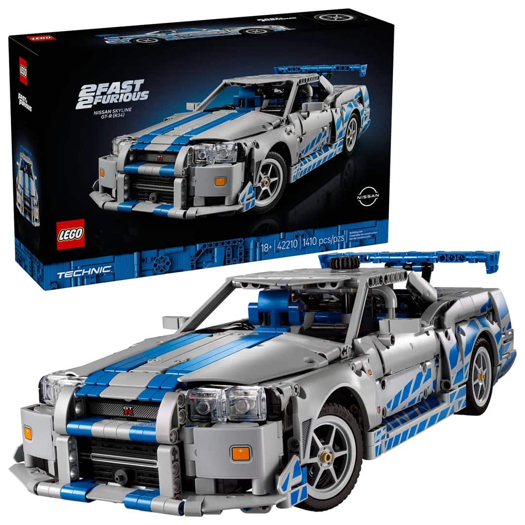 LEGO Technic 42210 Samochód Nissan Skyline GT-R (R34) z filmu Za szybcy, za wściekli — zdjęcie 1 z 8