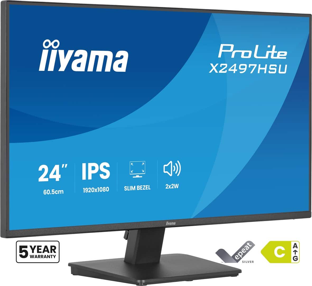 Monitor LED IIYAMA X2497HSU-B1 23,8" 120Hz — zdjęcie 1 z 8