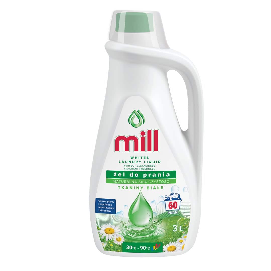 MILL Żel do prania tkanin UNIWERSALNY 3l, 60 prań — zdjęcie 1 z 2