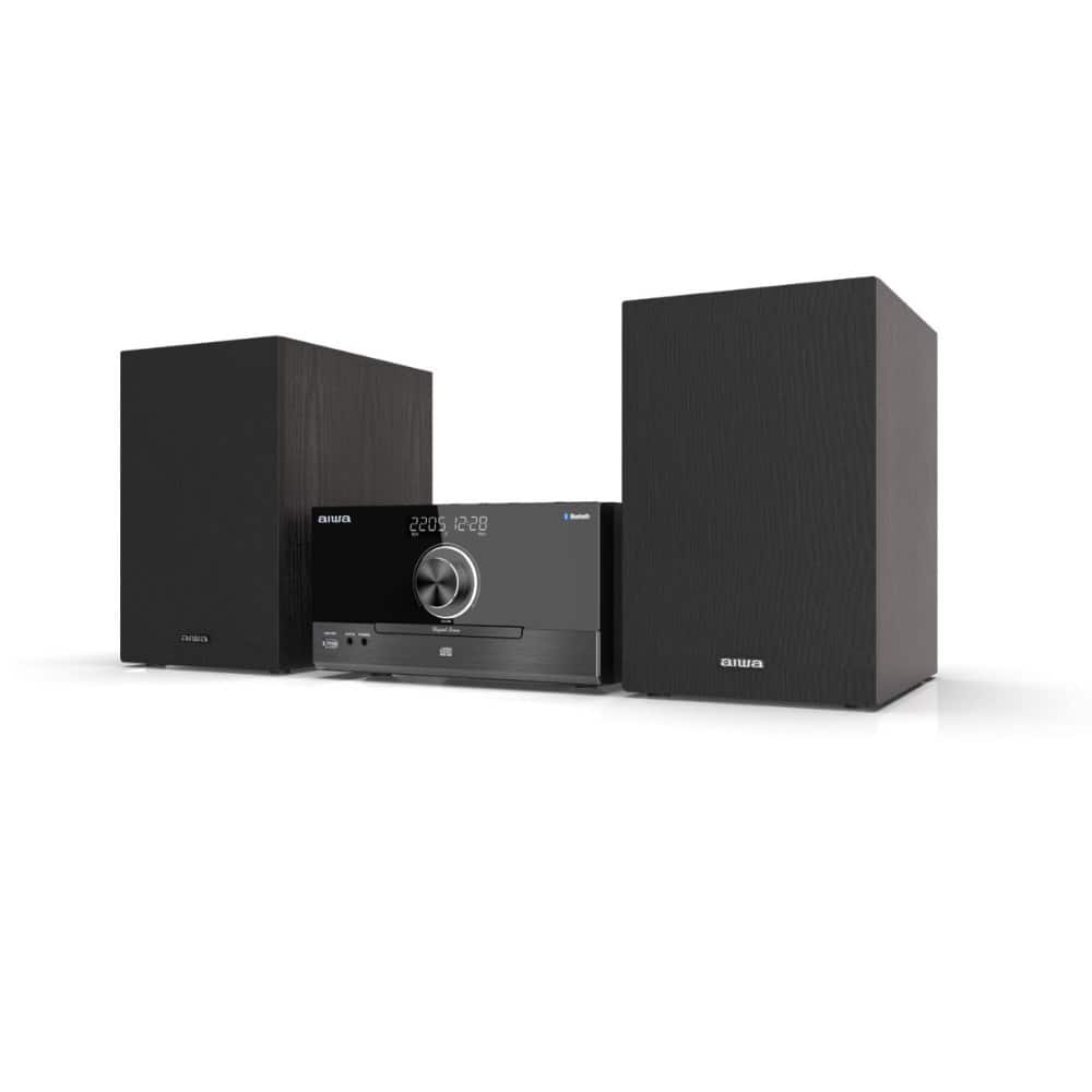 Mini wieża AIWA MSBTU-600 2x50W czarna — zdjęcie 1 z 8