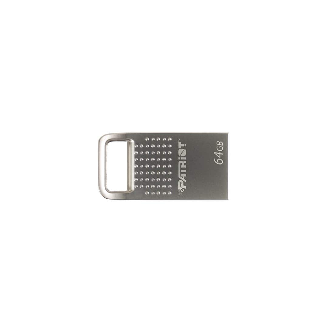 Pendrive Patriot Tab200 64GB, USB 2.0, aluminiowy, srebrny — zdjęcie 1 z 4
