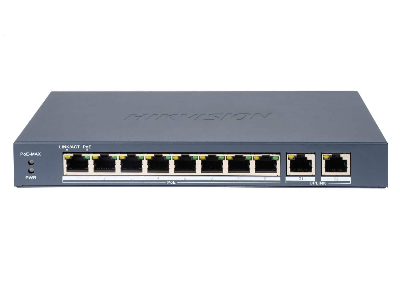 Switch Hikvision DS-3E0310P-E/M (B)