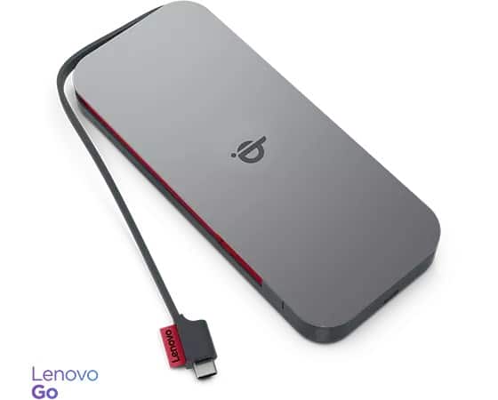 Powerbank Lenovo Go 10000mAh, USB-C, szary — zdjęcie 1 z 7