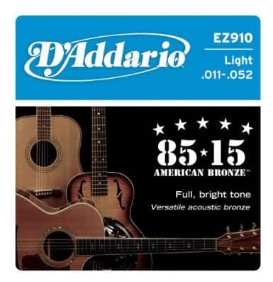 Struny do gitary akustycznej Daddario EZ910